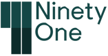 Logo Ninety One-verde